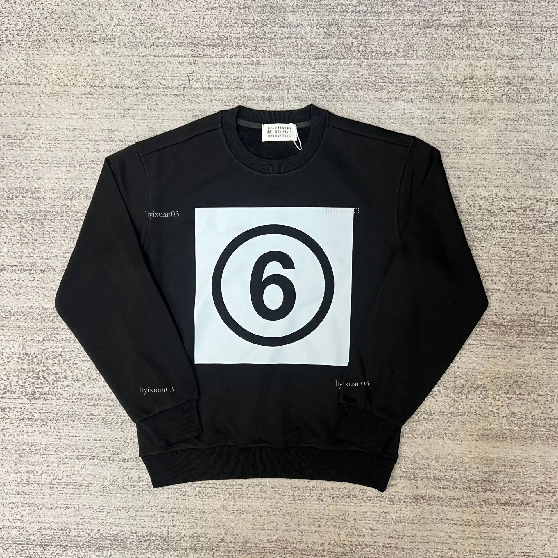 Margeilalies hoodie Designer Mens Contemporary Style Brand Cotton Comfortable Hip Hop New Daily Wear Womens High Quality Fashion Luxury Mm6 Long Sle