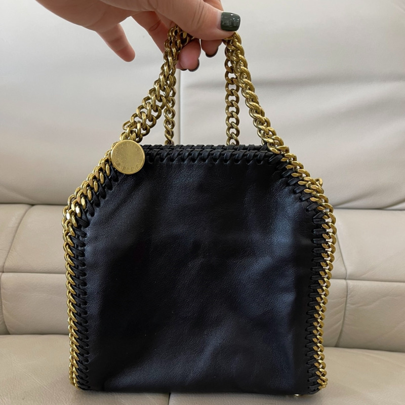 quality luxury queen tote bag leather chain designer bag metal texture mini handbag purse crossbody shoulder bags party gift