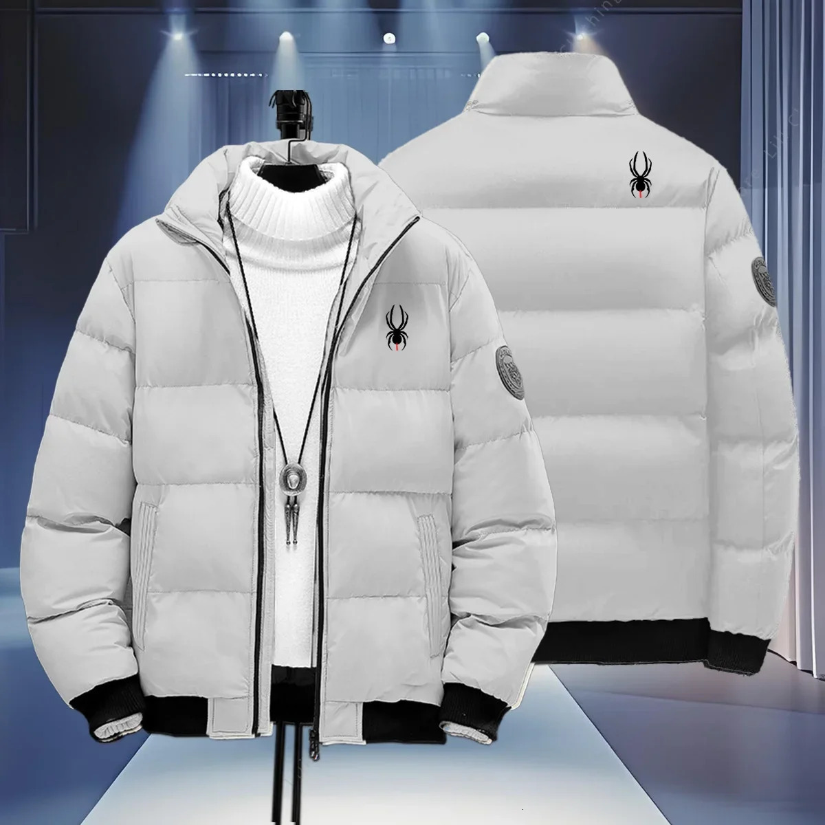2026 Winter Coats Mens Puffer Jackets Bomber Thick Warm Parkas High quality Down for man 261016
