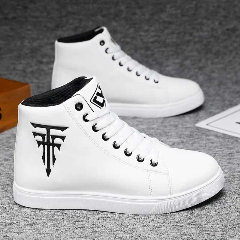 Casual Shoes Sneakers Man Casual Vulcanized Male Comfortable High Top Shoes Outdoor Men Lightweight Fashion Mens Shoes Waterproof Flats Shoes H26101