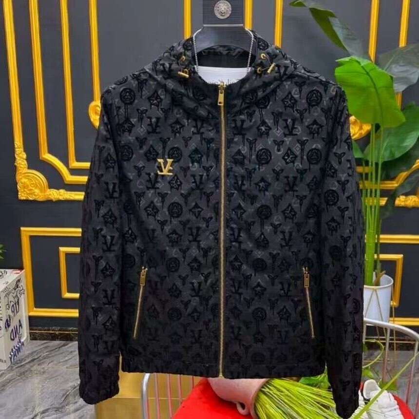 Men Short Jacket Men Short Jacket Reversible Spring Autumn New Men's High End outerwear Hooded Double Sided Fashionable And Versatile Outerwear