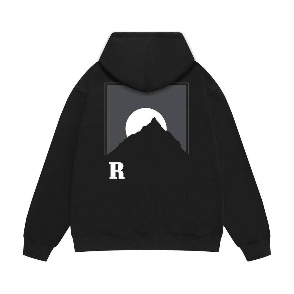Rhu Hoodie Designer Mens Hoodies Hip Hop Quality Fashion High Street Retro Luxury Hoodie Streetwear High Street Rhud Hoodie F50