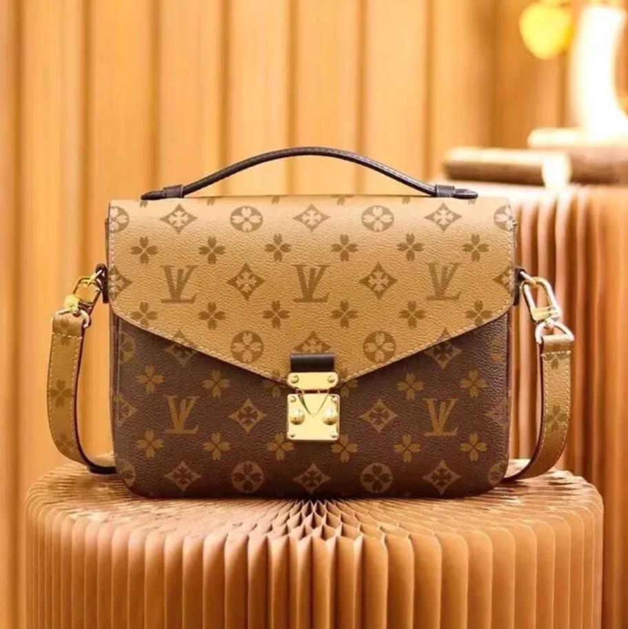 Luxury Designer Bags Women Flap Brown Flower Handbag METIS Purse Lady Messenger Bag Letter Shoulder Bags Backpack Female Crossbody Lady Totes Bag Cl