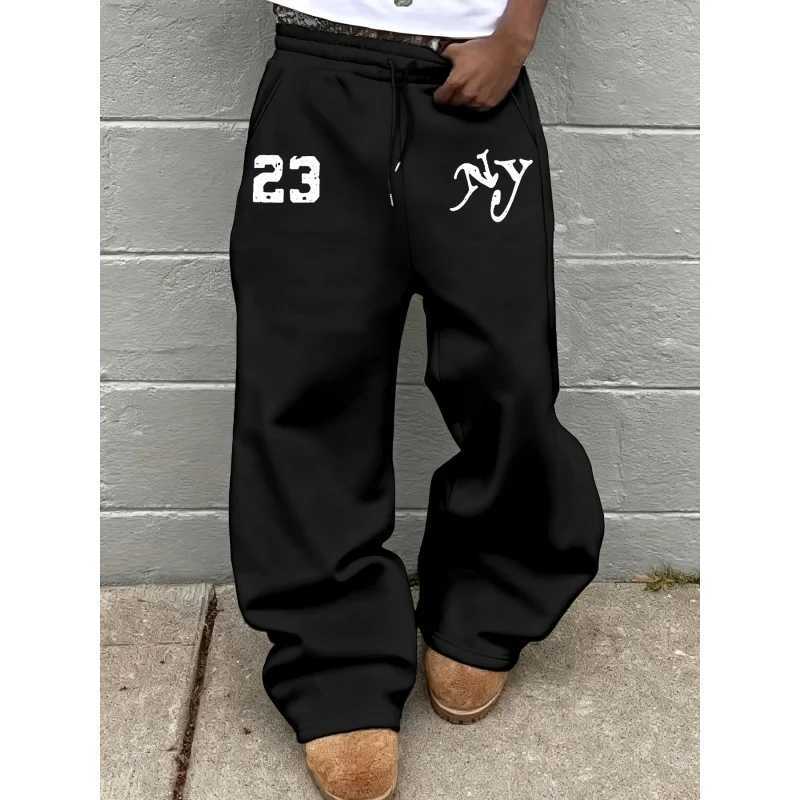 Men'S Sports PantsFeatures A Unique Letter Pattern PrintElastic Waistband With DrawstringVery Suitable For Streetwear S261016H8KQ