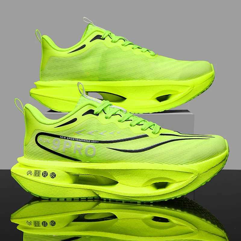 Casual Shoes Carbon Plate Marathon Running Shoes Men Comfortable Athletic Women's Sneakers Breathable Walking Basketball Sneakers Men Casual H2