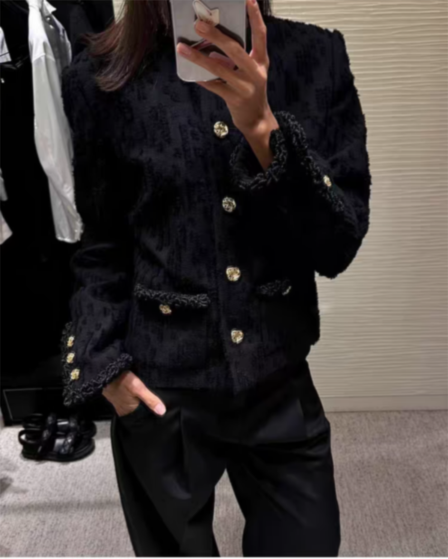 C home coat women black jacket wool coat high quality jackets womens 2026 designer clothes women new coat tweed jacket designer jacket women jackets