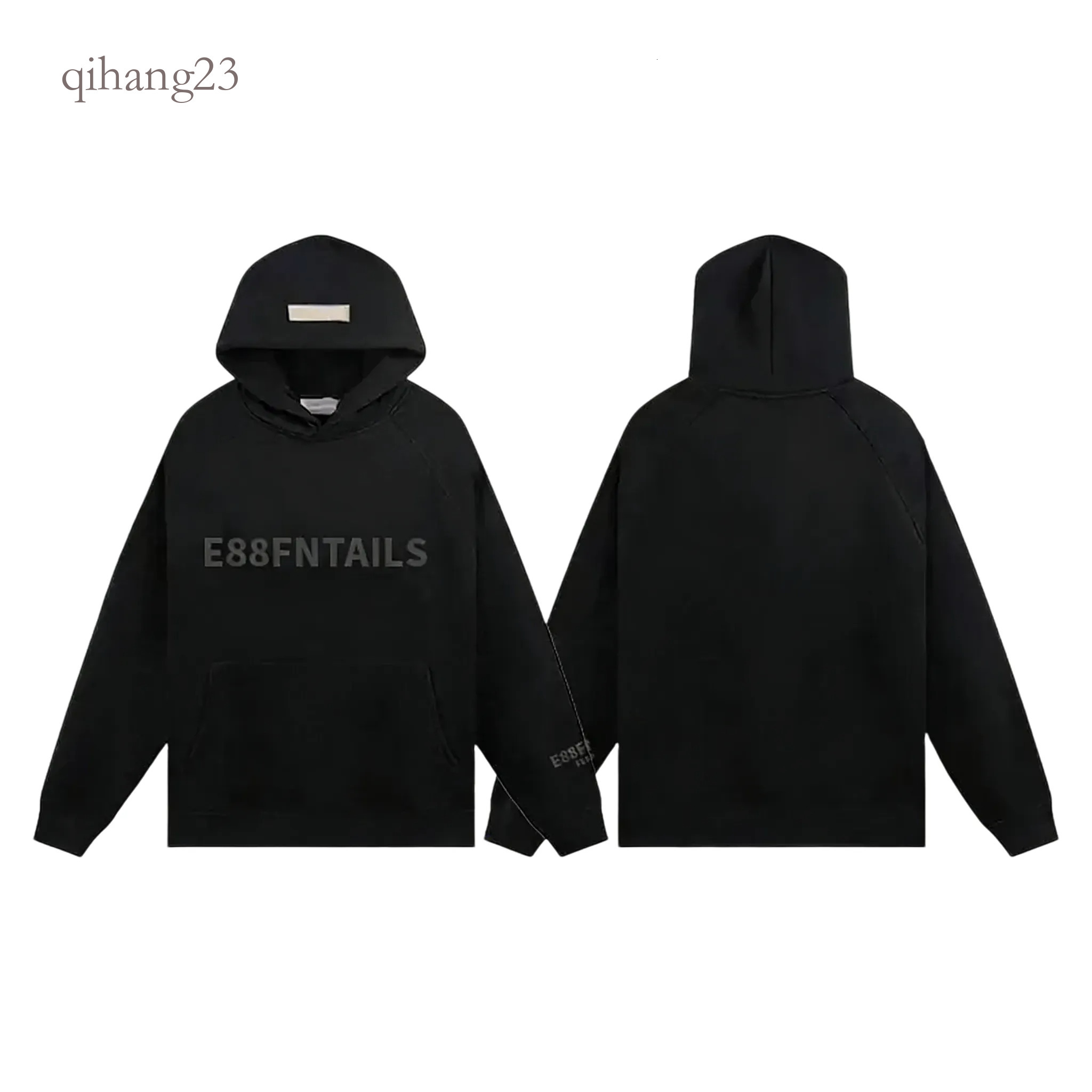 Esentialss Hoodie High Quality Mens Hoodie Sweater Unisex Clothes Pullover Long Sleeve Oneck Letter Printed Cotton Overcoat Streetwear Esentially Sw