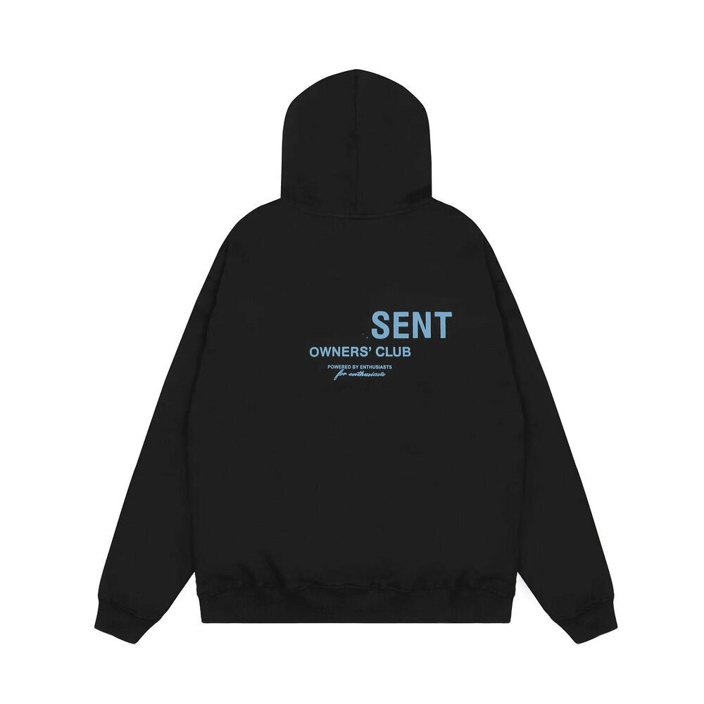 Owners Club Hoodie Men's Letter Print Hoodie Owners Club Oversized High Street Long Sleeve Pullover Streetwear Unisex Hooded Sweatshirt Trend P