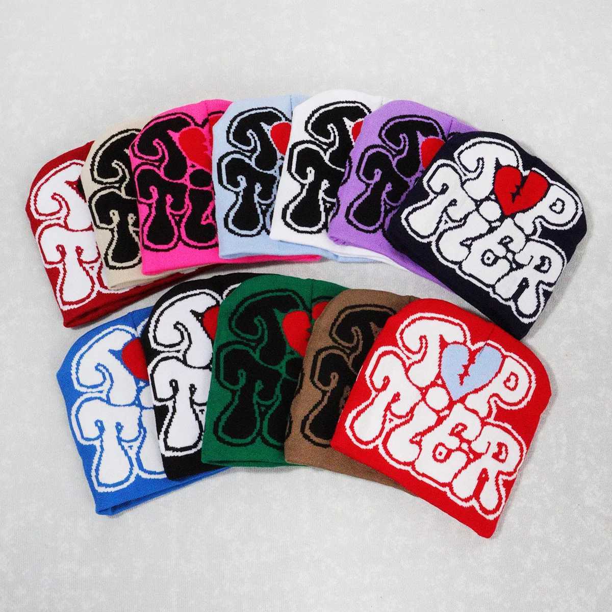 Beanie/Skull Caps Letter Knitted Hats Autumn and Winter Warm Hip Hop Beanies Comfortable Street Versatile Fashion Personal Color Block Q261017