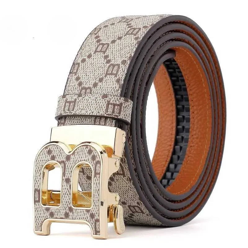 2026newHigh Quality 34cm Luxury Brand Men Famous Leather Belts for men Designers B Buckle Male Strap jeans belt Z251011