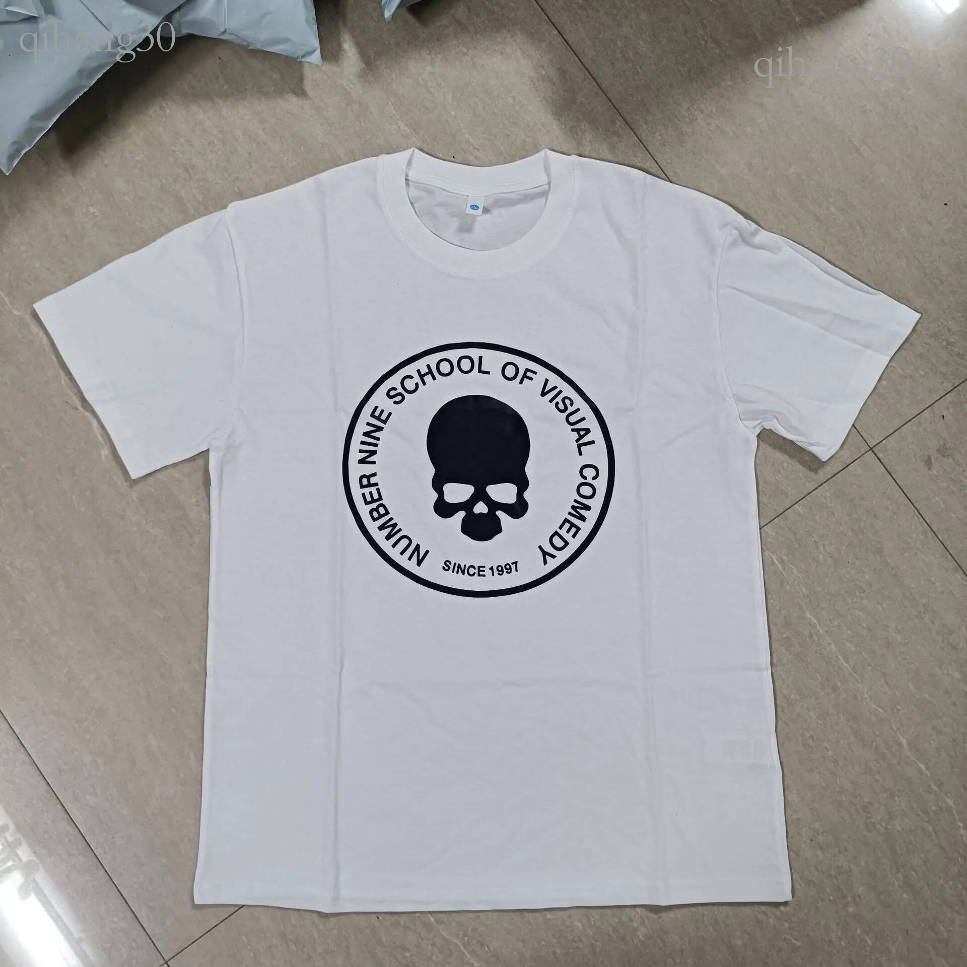 Brother Number Nine Men's Hoodies Designer Skull Printed Cotton Hoodies Women Hip Hop Rock Vintage Sweatshirts School Opening Season Top Gothic