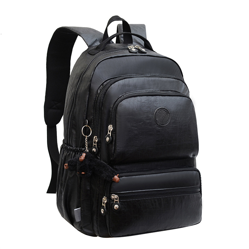 Luxury Kiplin Bag Designer Women Kippling Backpack Medium Rucksack Nylon Multi Pocket Large Capacity Daypack Tote Bag For School Kids Travel Commute