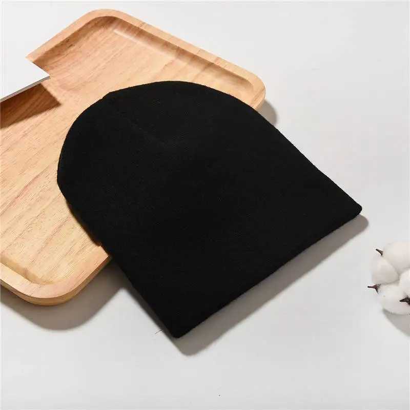 Beanie/Skull Caps MYZOPER 2025 New Fashion Korean Version Unisex Solid Color Beanie Casual Tide Autumn Winter Keep Warm Knitted Hat Adult CapT261017