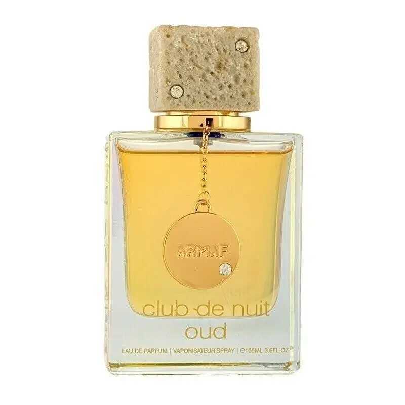 Club Nuit De Armaf Oud Unisex Perfume 3.6Oz/105Ml - Rich Oud and Woody Fragrance for Men and Women M261016