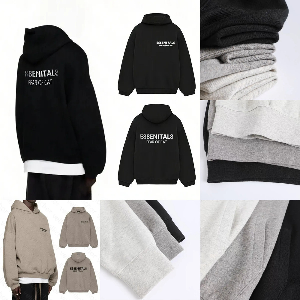 Men Essentisas Summer Tracksuit Set Designer Hoodie, Short Sleeve T Shirt Casual Shorts, Mens Streetwear Outfit