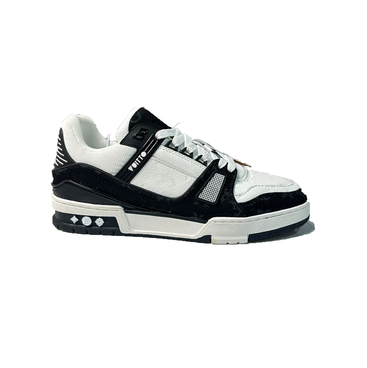 Skateboard Shoes Leather Upper Flat Sneakers Casual Non Slip Board Shoes Fashion Lace Up Street Walking Footwear for Daily Outdoor Wear