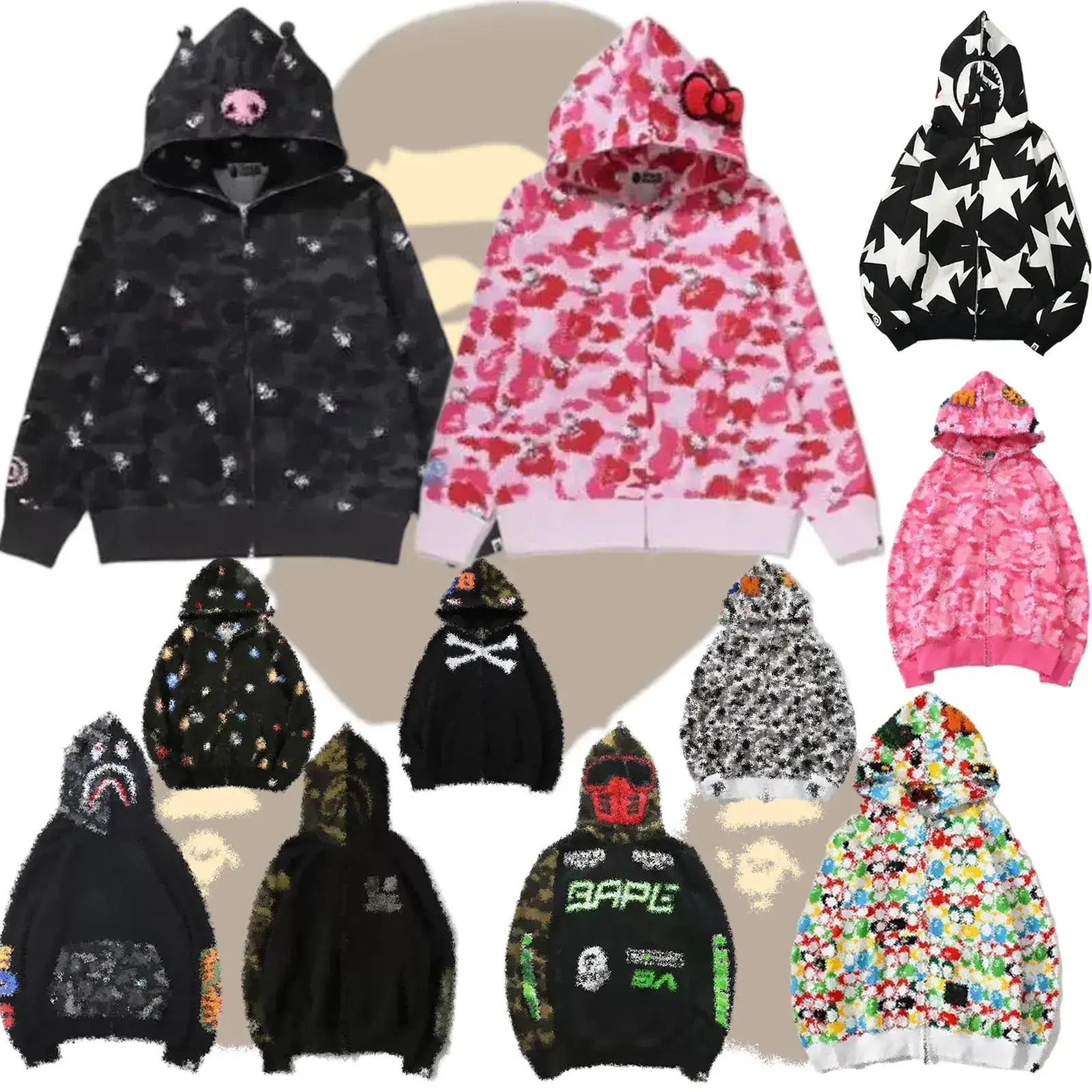 Plus Size oversized hooded Men's Hoodie Designer Zipper Cotton Men Women Jacket Hoodie Big Sweatshirt ee4