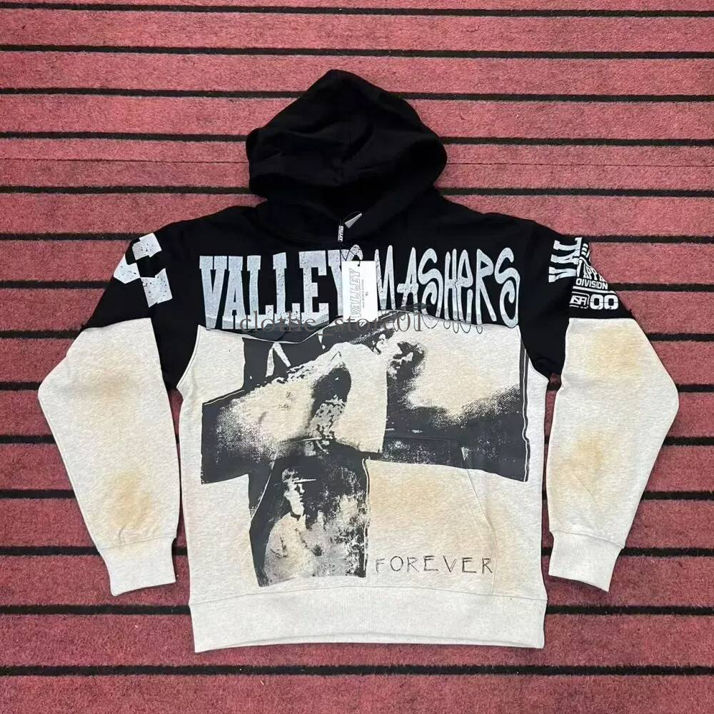 Vale Dream Mens Hoodie Zipjacket Tops And Pants Jeans Fluffy Foam Graffiti Designer Jacket Slow Jogging Exercise Valleyes Men And Women's Sweat