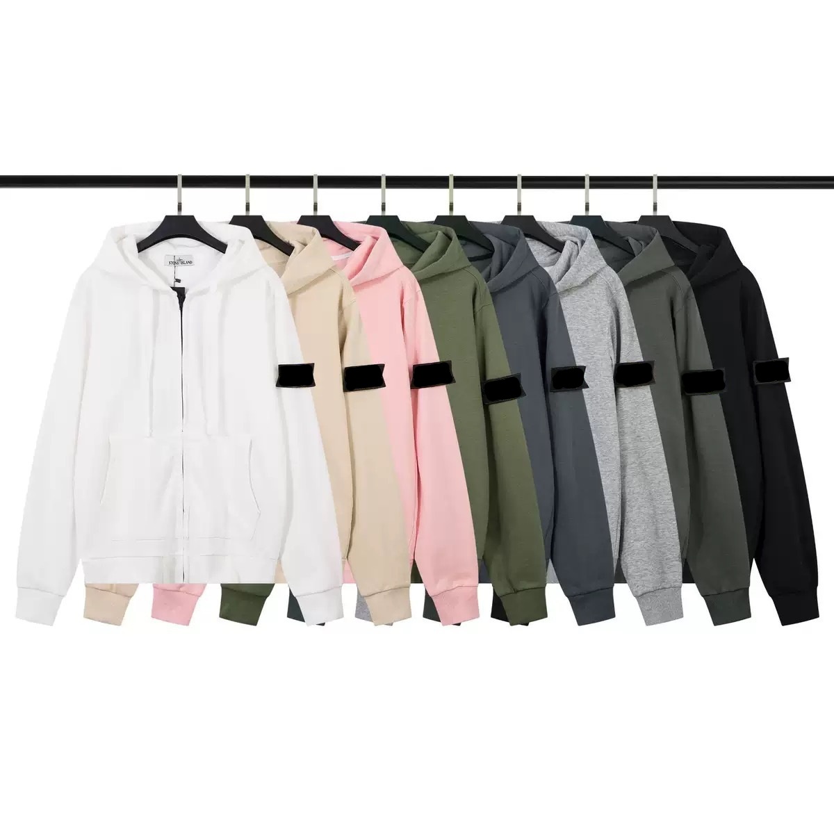 Puffer Jacket Men Spring Autumn Windrunner High Quty Mens Womens Coat Men Sports Windbreaker Jacket Stones Men's designer jacket