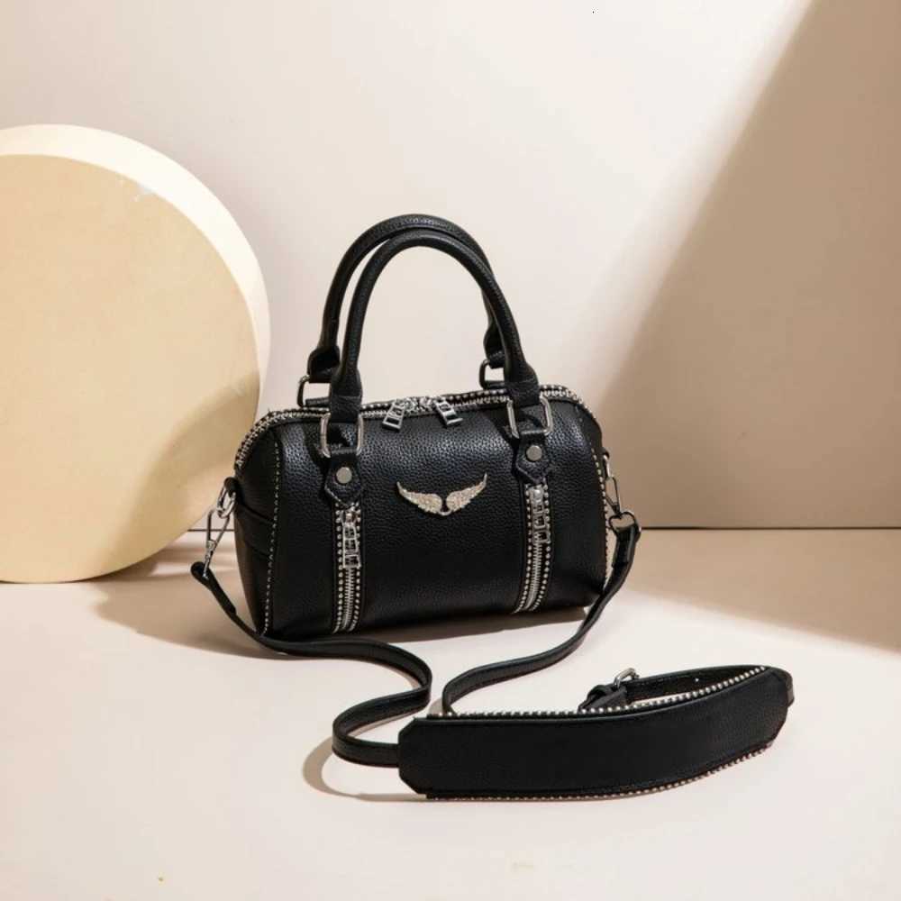 Cross Body Boston Bags for Women 2026 New High-quality PU Leather Shoulder Bag Designer Shoulder Bag Cute Purple and Handbag H261016