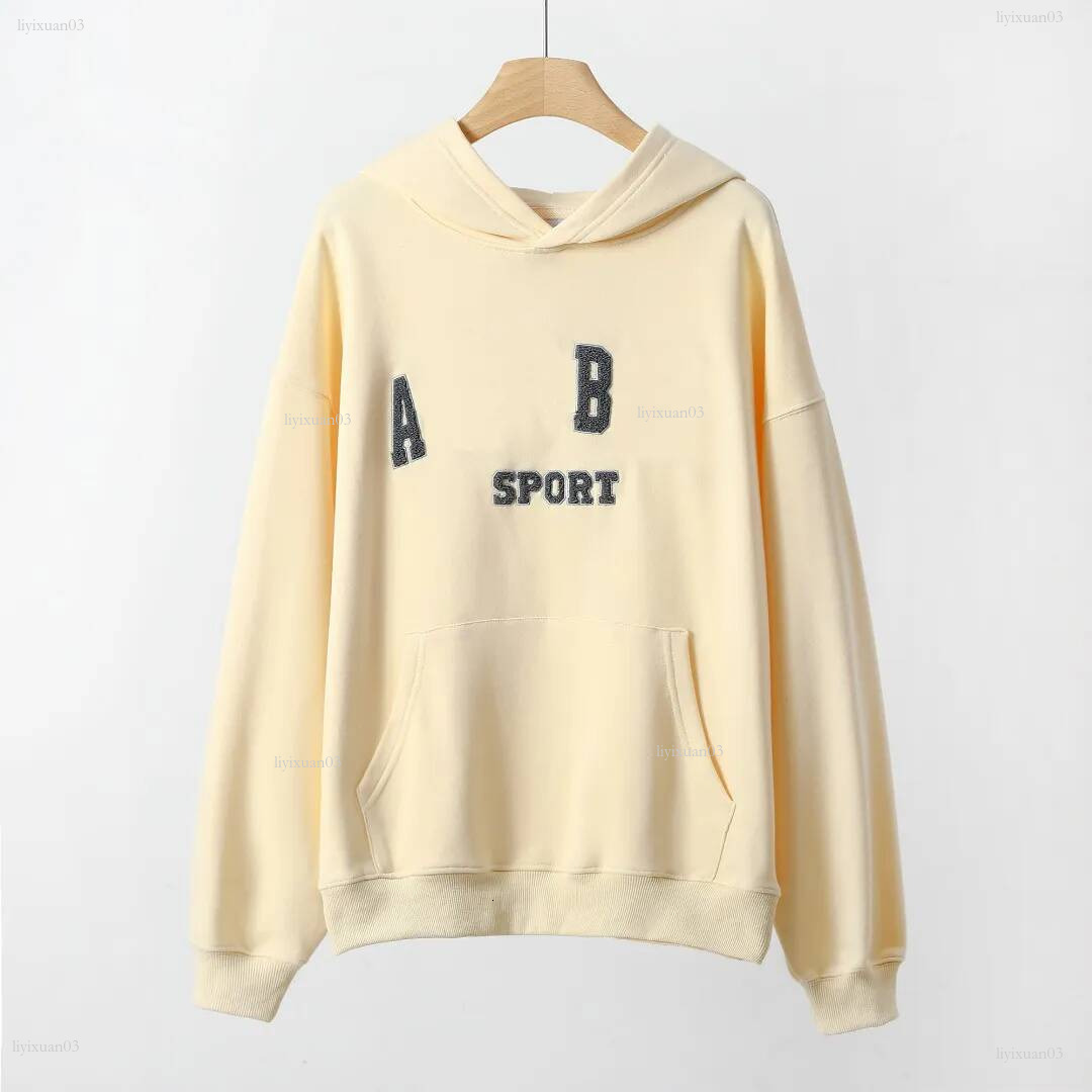 Luxury Designer Womens Hoodie Crew Neck Hoodies Trendy Fleece Sweatshirts Women Terry Pullover Cotton AB hoodie Loose Streetwear Hoody Sweatshirt 6e
