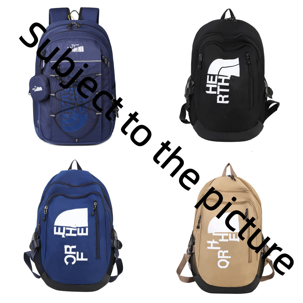 2027NEW Backpack Designer North Fashion Unisex Travel Bag handbags Boy Girls Faceitied Back pack shoulder bag Student schoolbag Computer Bags Rucksa
