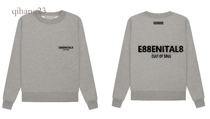 Esentially Hoodies Men Designer Tracksuit Fluffy Hoodie Silicone Monogram Print Oversized Streetwear High Quality Leisure Sweatshirt Esentialss Swea