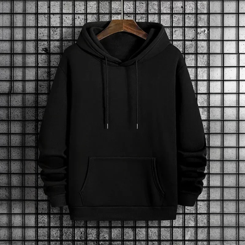 Fallwinter Arrival Mens Hoodie High Quality Solid Color Hooded Sweatshirt Male Home Outdoor Casual Fashion Pullover 261016