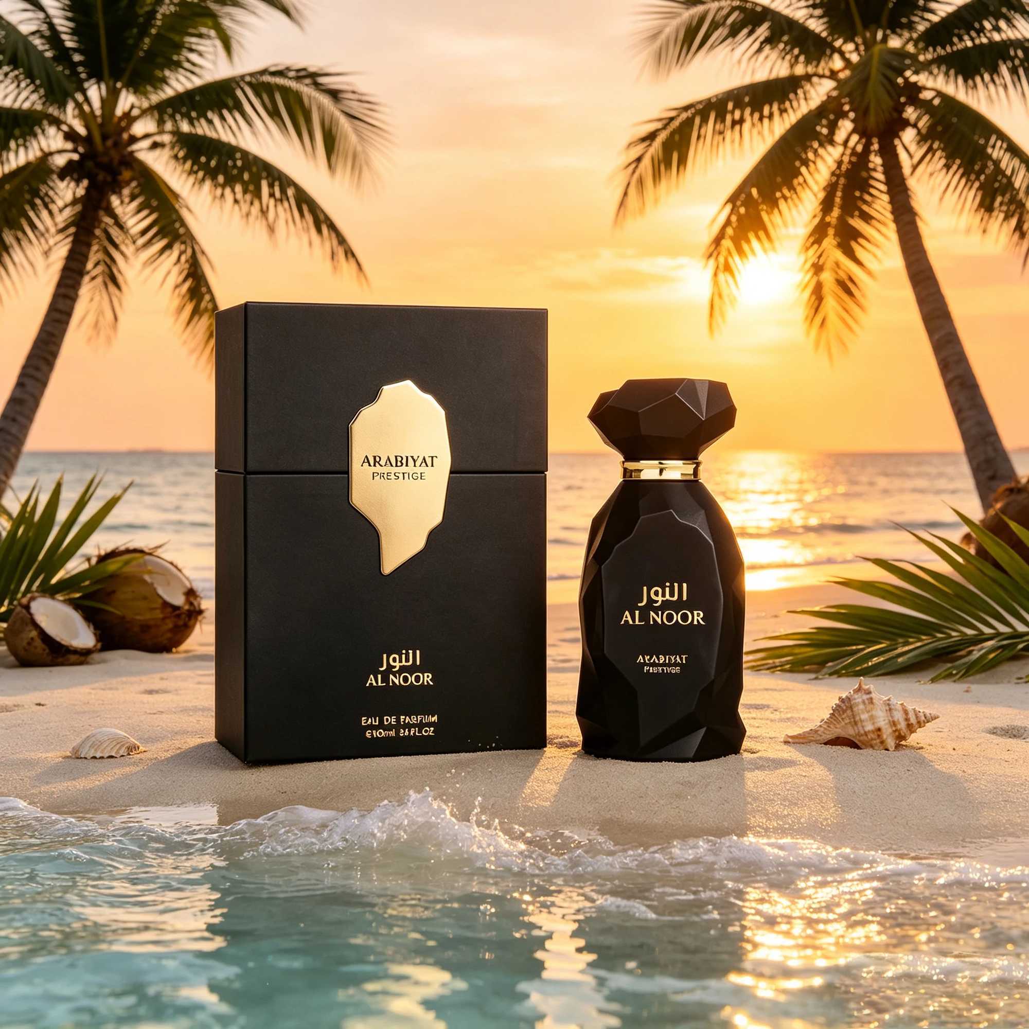 Noor Prestige Arabiyat Al Arabic perfume 100ml oriental fragrance perfume highlevel calm fragrance luxury black gold gift box gift fragranc M261016