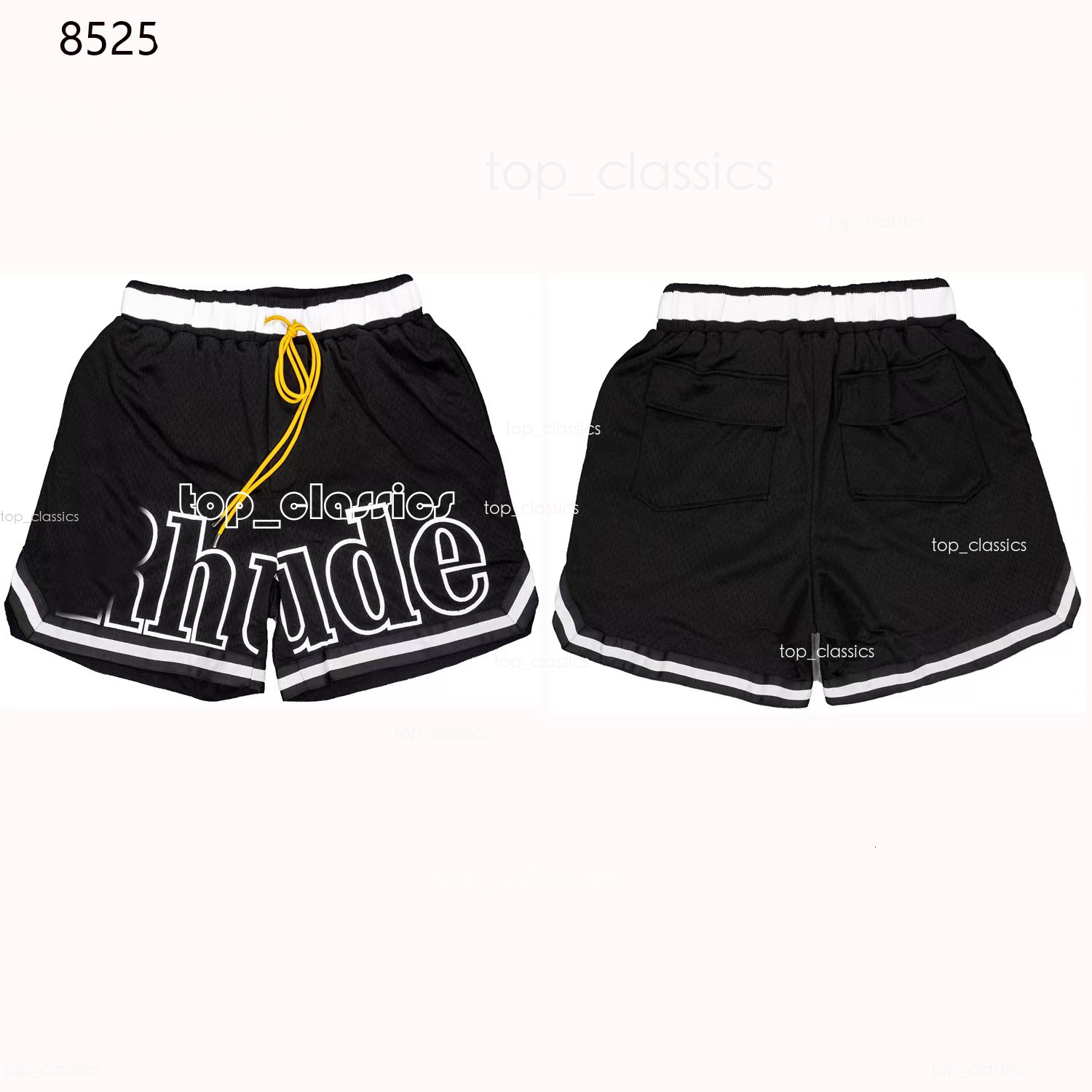 Rhud Short Athletic Short Gym Shorts Mens Sweat Short Fitness Summer Sports Shorts Bule Red Elastic Waist High Street Loose Casual Rhud Shorts Jogge