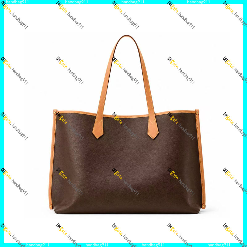 Designer WALKAROUND TOTE Bag Brown Leather Luxury Handbag Women Shoulder Bags Crossbody Bag Shopping Bag 10A TOP Mirror Quality Handbags Pouch Purse