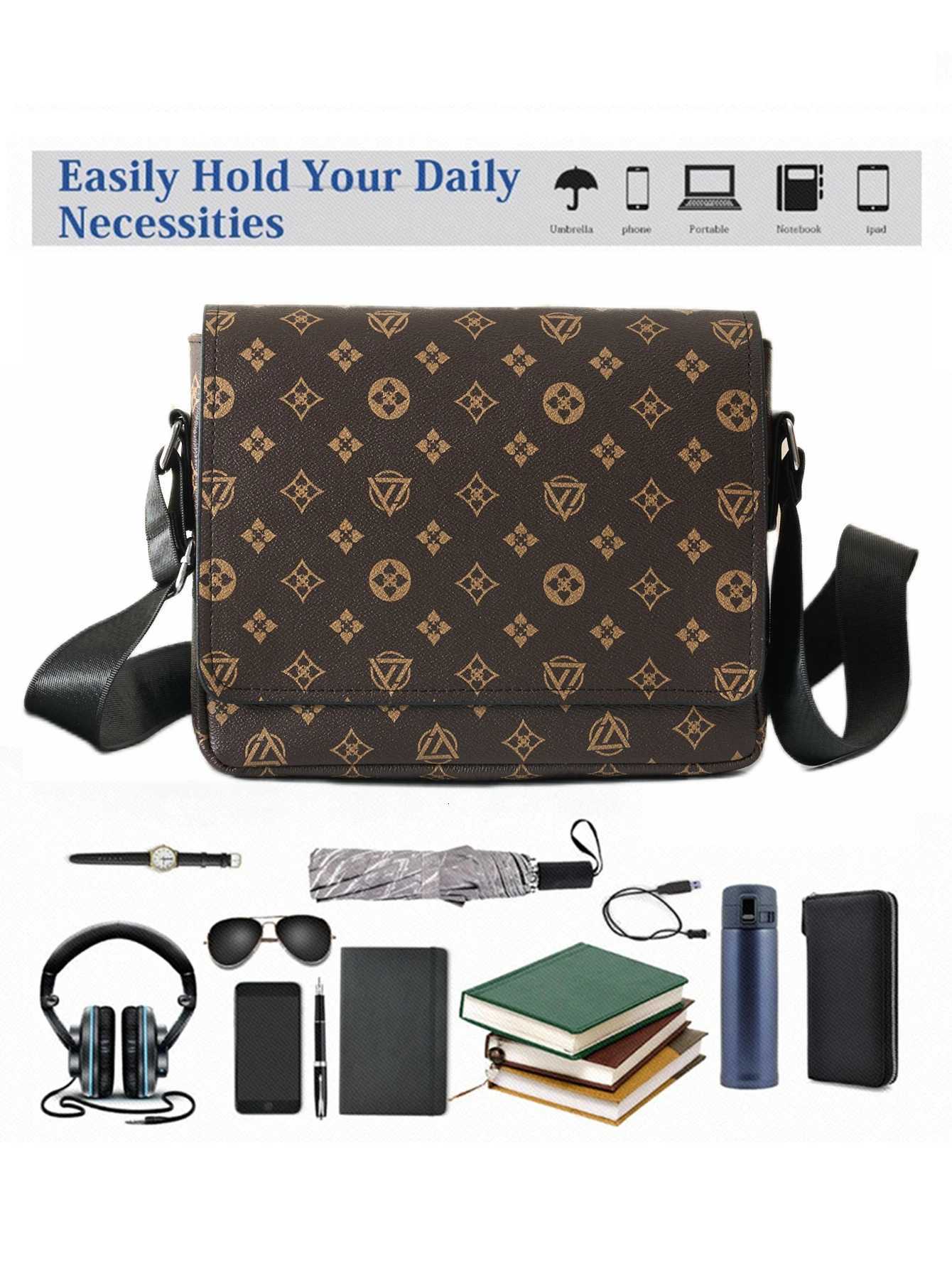 Designer Bag Casual Crossbody Totes Men's - Easy Flap Design Business Cmuter Lightweight Messenger Bag Travel Large Capacity Shoder Bag J261016