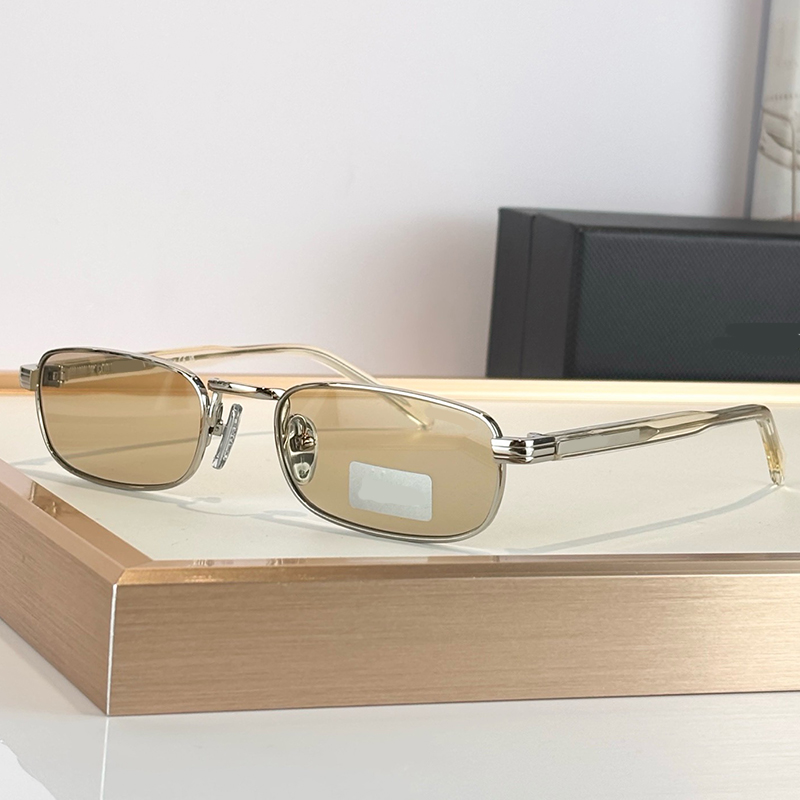Rectangle Luxury Sunglasses Men Designer Metal Frame Fashion B54 SUNGLASSES For Women Summer Drive Glasses Mens sunglasses UV400 With Box