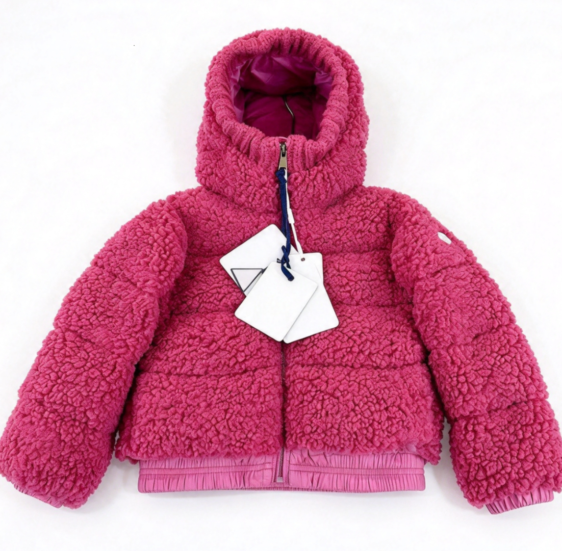 Daily Casual Wear Kids Winter Down Coat Premium Designer Hooded Lamb Hair Lined Thick Warm High Quality Jacket for New Baby Toddler Boys Girls Outdo