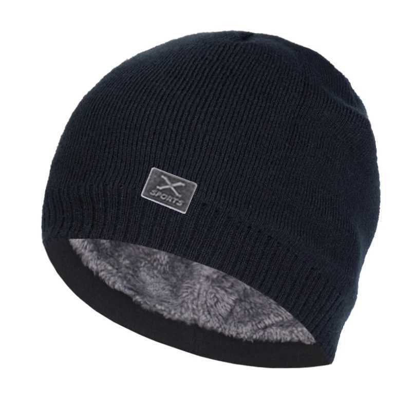 Skullies Beanies Men Knitted Hat Winter Hats For Men Women Beanie Hat Beany Homme Skull Gorro Bonnet Caps S2610175857