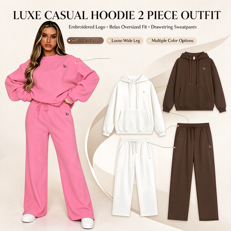 alones Tracksuits Designer womens hoodie Set Loose Long Sleeve Pullover Top Gym Unisex Casual Sports Sweats Tops Women Clothes Yoga Sets coat and pa