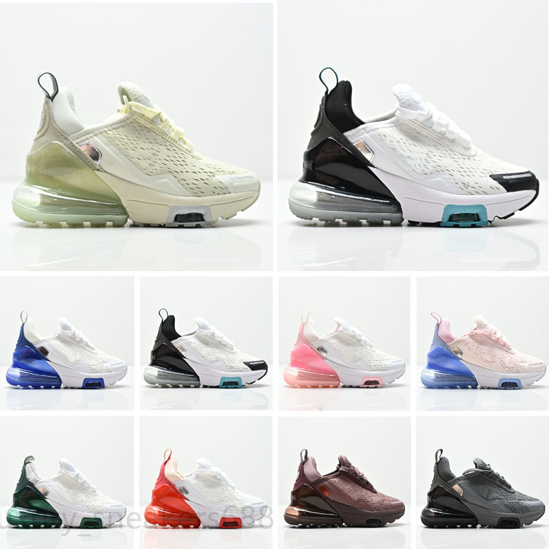Designer Trainers 270s 27C Running Shoes Kids shoes Outdoor sport shoetriple White Children youth Blue red Pink Sneakers Casual Shoes