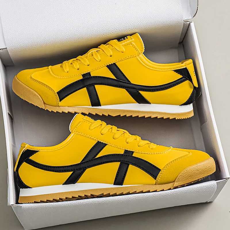 Casual Shoes Men's Fashionable and Versatile Striped Casual Sneakers Suitable for Daily Outings and Outdoor Hiking Wear H261016