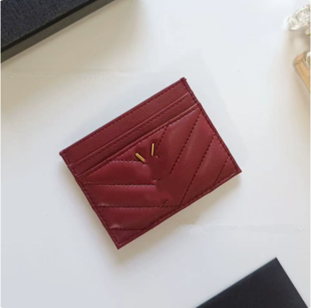 2026 top wallet Womens Luxury Designer Card Holders Wallet Fashion Id Card Coin Purses caviar Leather Mens pouch Money Wallets purse Bags