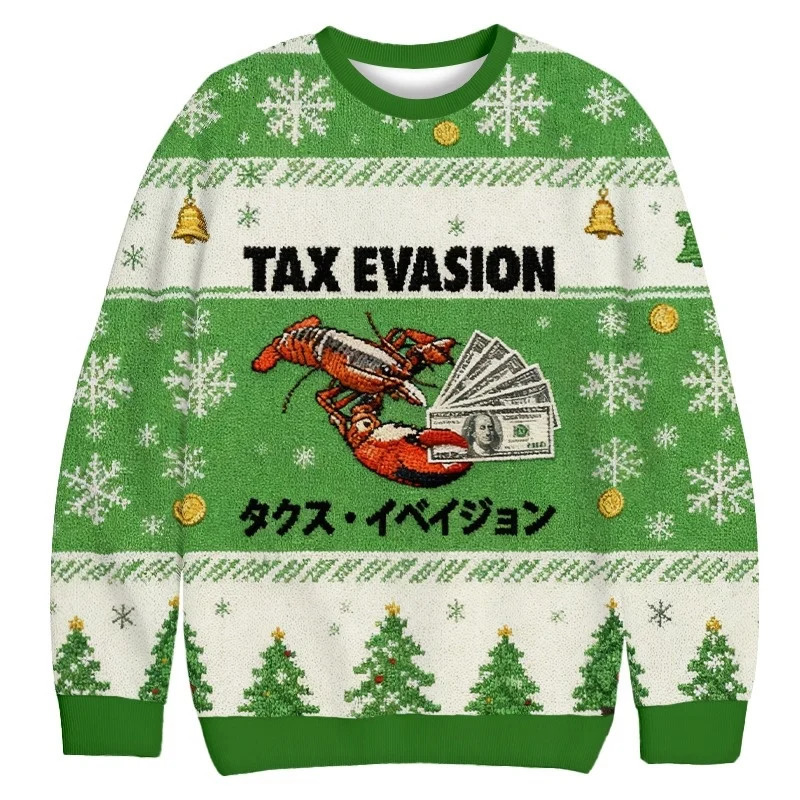 Mens Holiday Autumn Pullovers Long Sleeve ugly Sweaters Year Festival Jumpers ONeck Oversized Commuting Sweatshirts 261016