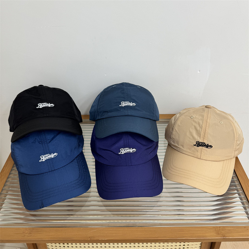 Summer lightweight breathable quickdry baseball cap men women suitable for outdoor sports running casual wear sun protection and sunshade