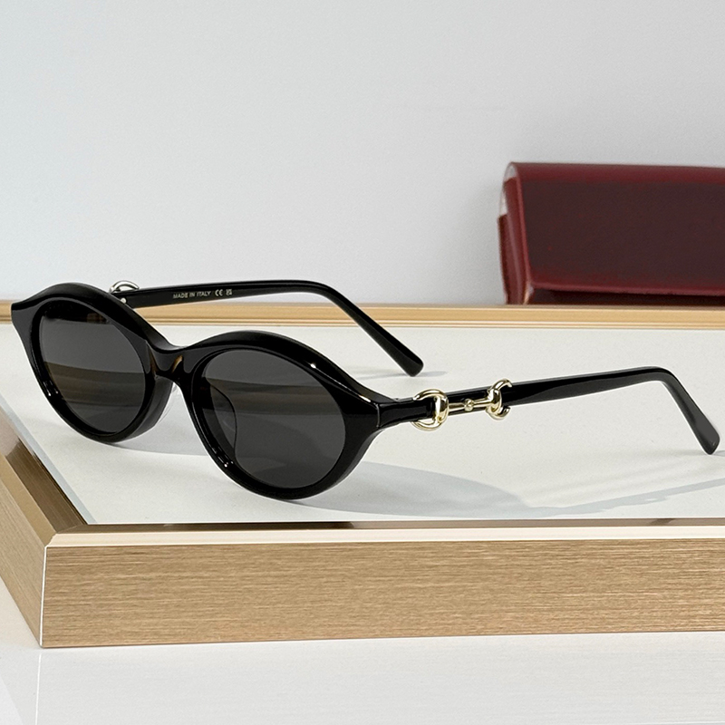 Fashion Mini Sunglasses for Women Designer Sunglasses Women Luxury Round Men Sunglasses Outdoor Casual UV Sunglasses for Summer G2215S