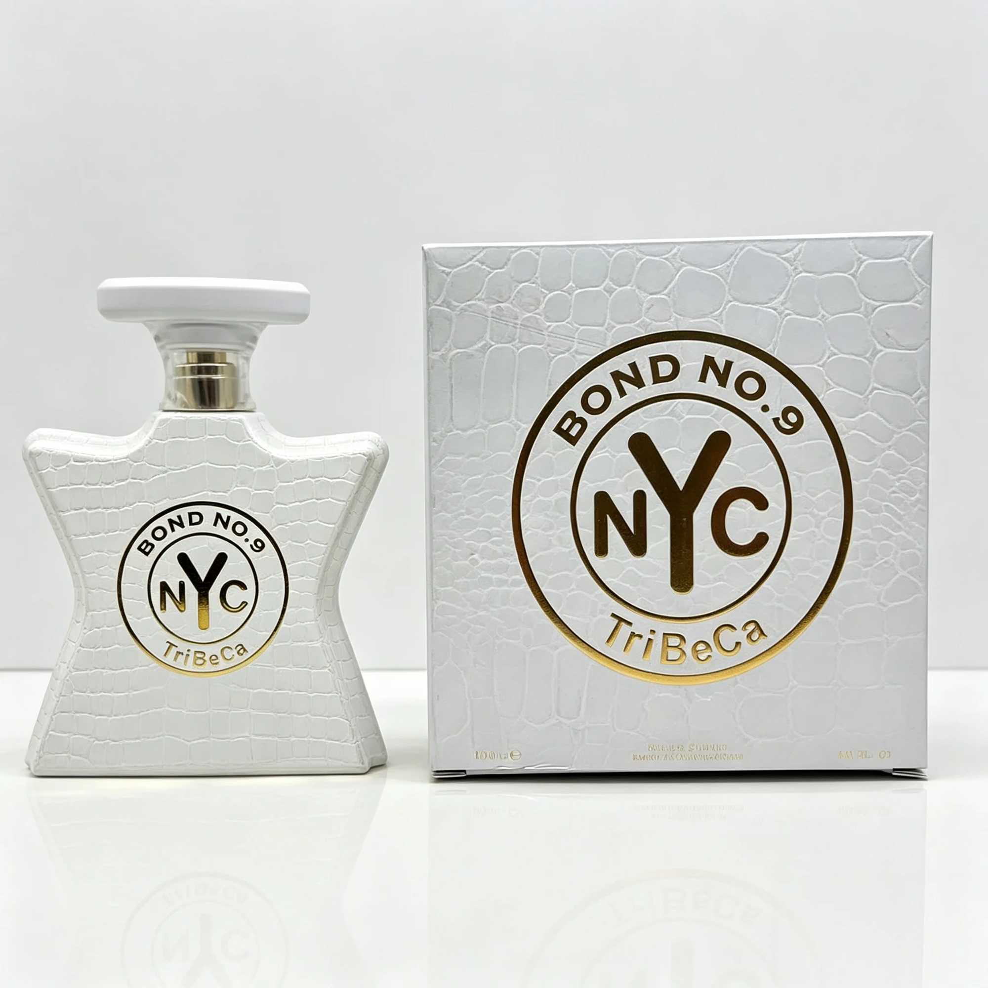 Long Unisex Lasting TriBeCa Perfume Bond No.9 Clean Woody Floral Scent White Croc Star Bottle Luxury Gift Box 100ml For Men Women M261016
