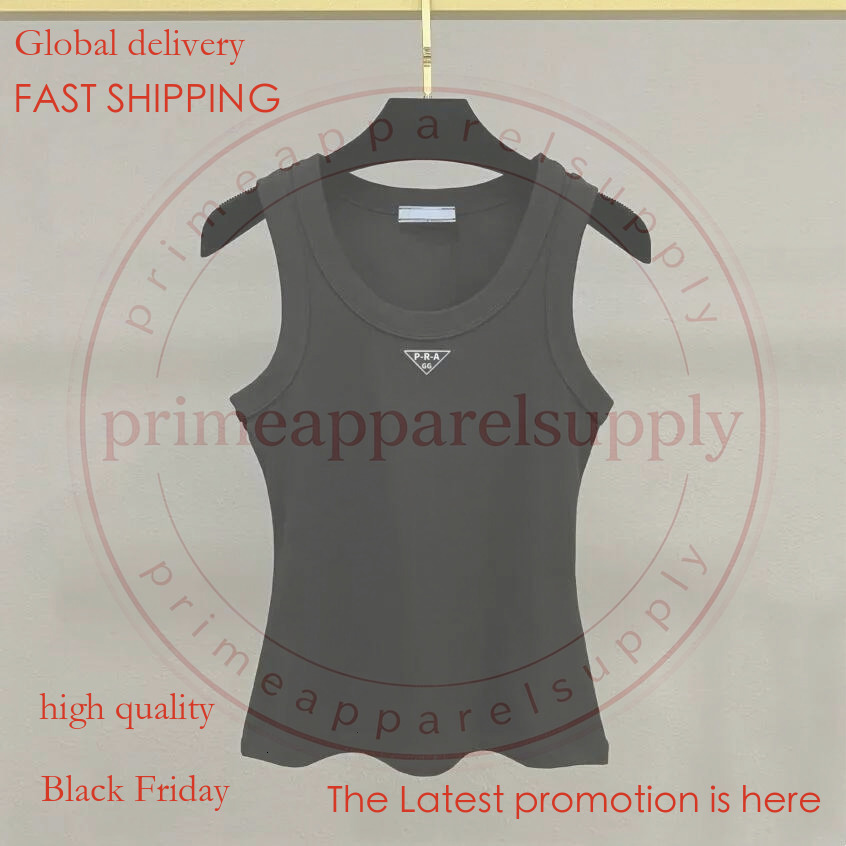 GG P R A Desier Womens Tees High Quality Tank Top Summer Fashion Sexy Crop Tshirt Knit Sleeveless Backless Tops Dress Ladies' sexy vest with ho