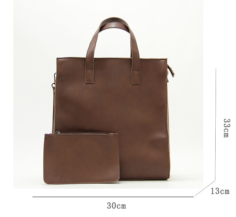 Women briefcase Designer Luxurys Artificial Leather Briefcase Office Bags Waterproof Leather Shoulder Messenger Bag Boys Girls 14 inch Laptop Handba
