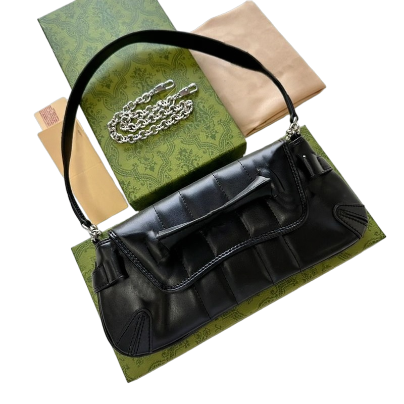Horsebit Tote Bag Designer Underarm Bags For Women Classic Shoulder Bag Fashion Handbag Tote Flap Baguette Chain Wallet High Quality Hobo Bolso De L