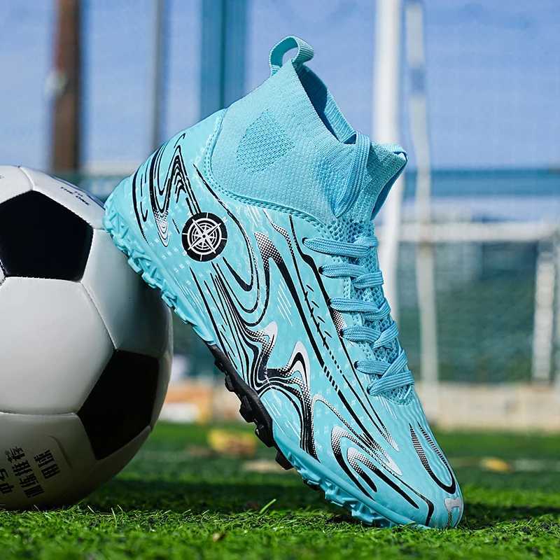 Casual Shoes MAEDEF New High Quality Comfortable Soft Soccer Shoes Men's Training Indoor Outdoor Breathable Anti-slip Man Sneakers Size 35-46 H