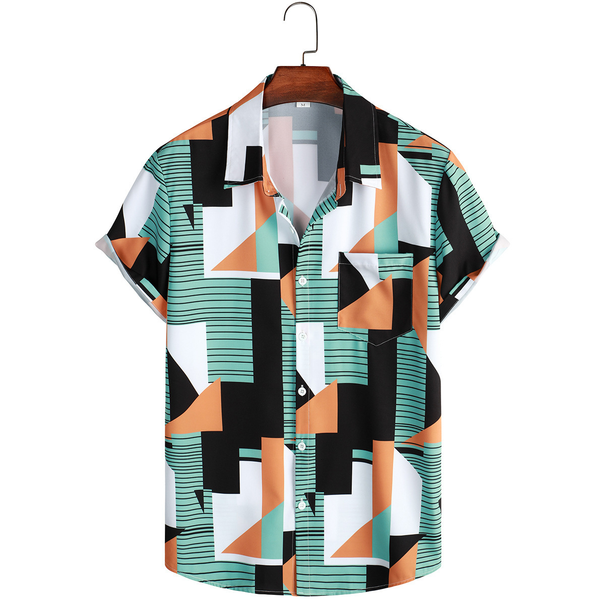 2026 3D Digital Print Trendy Loose-Fit Shirt, Top, Christmas Men's Clothing, Short-Sleeve Shirt For Men Free Shipping