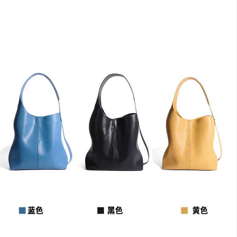 Evening Bags New High-quality Cowhide Women's Shoulder Bag Underarm Design Unique Fashion Soft Genuine Leather Ladies Bags H261016