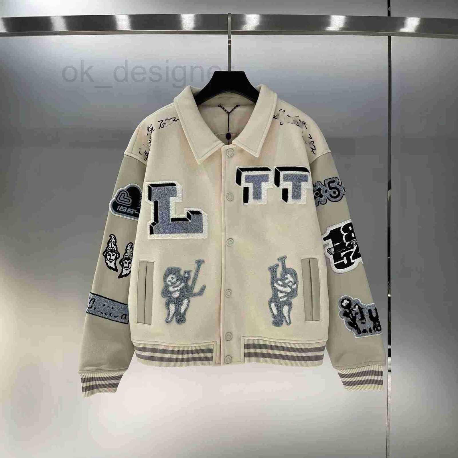 Men's Jackets Designer High quality L letter brand Rabbit Bags towel embroidery baseball jacket jacket for men and women QN3Q